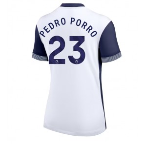 Tottenham Hotspur Pedro Porro #23 Domaci Dres za Ženska 2024-25 Kratak Rukavima